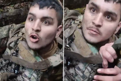 Ukrayna saflarında savaşan Kolombiyalı asker esir düştü: "Rusya'ya hoş geldin"
