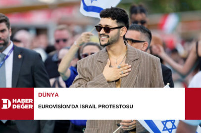 Eurovision’da İsrail protestosu