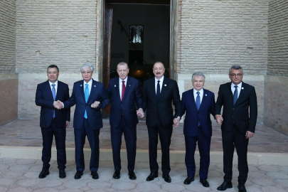 Türk Devletleri Teşkilatı liderleri Türkistan'da bir araya geldi