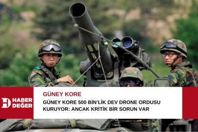 Güney Kore 500 bin’lik dev drone ordusu kuruyor: Ancak kritik bir sorun var