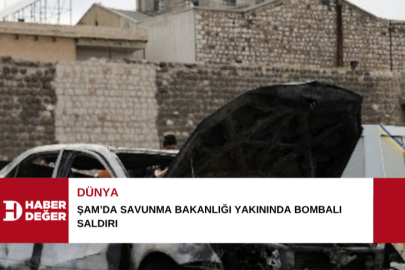 Şam’da Savunma Bakanlığı yakınında bombalı saldırı