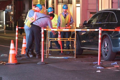 New York’ta akılalmaz kaza