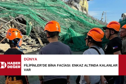 Filipinler’de bina faciası: Enkaz altında kalanlar var