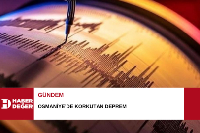 Osmaniye’de korkutan deprem