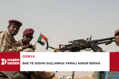 BAE’ye Sudan suçlaması: Paralı asker iddiası