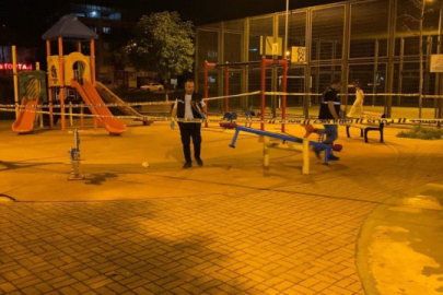 İnegöl'de çocuk parkına pompalı saldırı