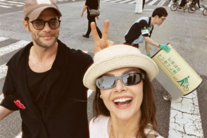 Sinem Ünsal ile Berk Cankat'tan Japonya tatili