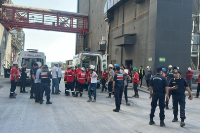 Çelik fabrikasındaki patlamada üç kişi yaralandı