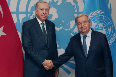 Cumhurbaşkanı Erdoğan, BM Genel Sekreteri Guterres ile görüştü
