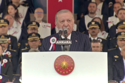 Cumhurbaşkanı Erdoğan'dan polis adaylarına 'adalet' vurgusu