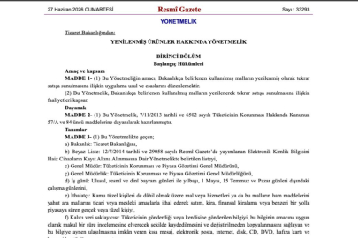 Resmi Gazete'de yayınlandı: Mağazadan alınan ürünlere iade hakkı