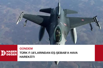 Türk F-16'larından Eş-Şebab'a hava harekâtı