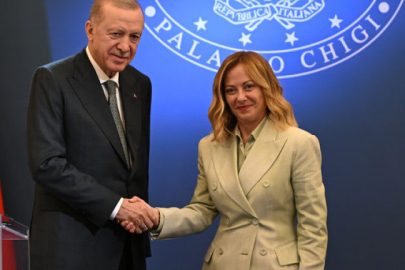 Cumhurbaşkanı Erdoğan, Meloni ile görüştü
