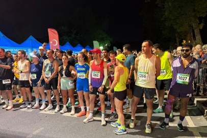 Sarıyer’de gece maratonu heyecanı