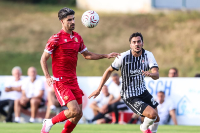 Beşiktaş hazırlık maçlarında bir galibiyet, bir mağlubiyet aldı