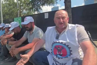 Eskişehir'de madencilerden oturma eylemi: "Soğan ekmeğe muhtaç kaldık"