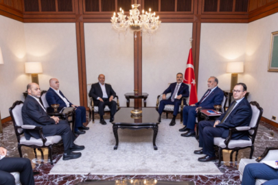 Bakan Fidan, Hamas Heyetini ağırladı: Gazze ve Barış süreci görüşüldü