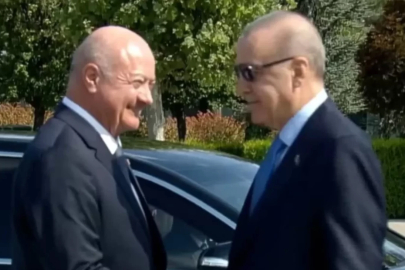 Cumhurbaşkanı Erdoğan ve Şansölye Stocker bir araya geldi