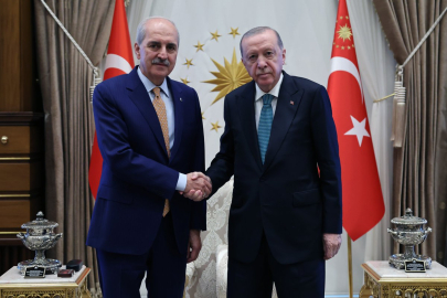 Cumhurbaşkanı Recep Tayyip Erdoğan, Numan Kurtulmuş’u kabul etti