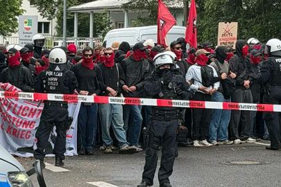 Köln’de savaş karşıtı eyleme polis müdahalesi