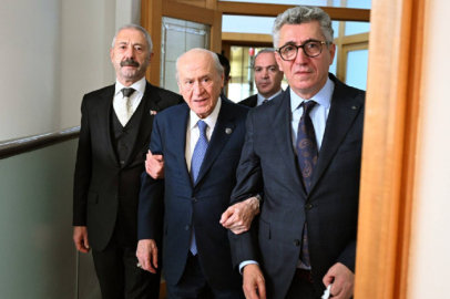 Bahçeli'nin makamında tarihi buluşma: Sarallar ve Şahinler barıştı