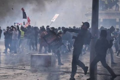 Fransa'da kriz derinleşiyor: Macron sendika dışı tüm eylemlerin yasaklanacağını duyurdu