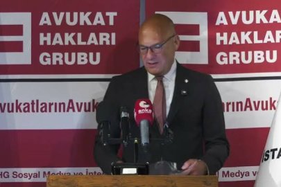 Osman Korkut Kanadoğlu hakkında İstanbul Barosu Genel Kurulu'ndaki sözleri nedeniyle soruşturma başlatıldı