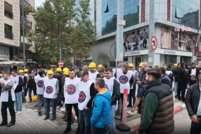 İmbat Madencilik işçileri Ankara'ya yürüyüş başlattı